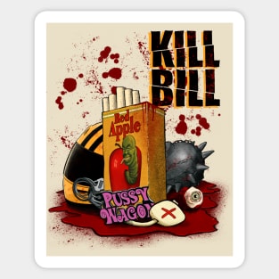 Red Apple Cigarette's: Kill Bill Sticker